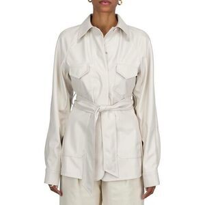 Seven for all man kind‎ faux leather jacket